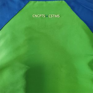 Chándal de bloque de color, chaqueta y pantalones de chándal con cremallera completa, conjunto atlético de poliéster 100%, ajuste deportivo con bolsillos con cremallera y logotipo 3D - Product Image 5