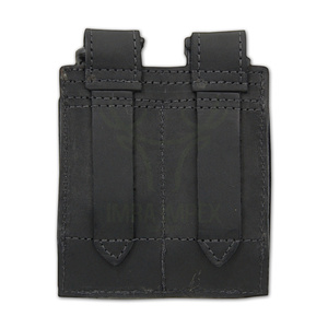 Funda para revista doble de piel de vaca auténtica y duradera de ajuste seguro al por mayor, funda Mag táctica Original con diseño duradero - Product Image 3