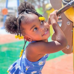 Accessorio per capelli con fermaglio a doppia faccia e doppio chiusura a scatto antiscivolo Yellow Daddy's Girl GaBBY Bows (10) - Product Image 4