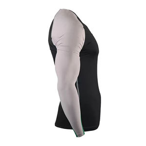 Manches longues personnalisées pour hommes Sublimation Printing Wholesale Rash Guard Maillot de bain à manches courtes Rash Guard MMA Rash Guard Service OEM - Product Image 2