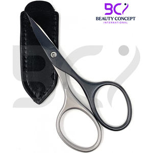 Tijeras para Uñas de Alta Calidad en Dos Tonos, Combinación de Color Negro Titanio, Hoja Curva con Punta Afilada, Precio Razonable - Product Image 5