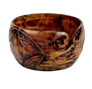 Wooden Yarn Bowls High Quality - Product Image 3