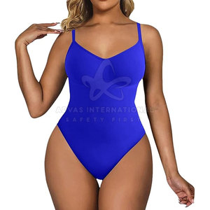 บอดี้สูทสำหรับผู้หญิงสำหรับขนาดผู้ใหญ่สีพื้นผลิตตามสั่ง - Product Image 1