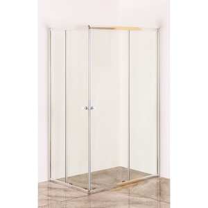 กล่องอาบน้ำคริสตัลแบบสองประตู 'อควา มารีน่า' ขนาด 70 x 120 ซม. - สูง 185 ซม. - Product Image 1