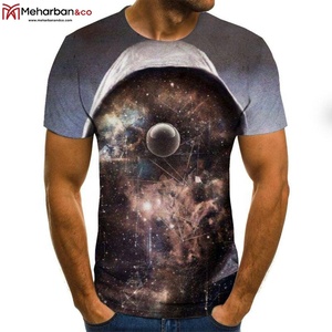 T-shirt homme imprimé personnalisé avec Logo 100 coton, t-shirt quantité minimale de commande 20 pièces 160 Gsm, décontracté, en soie, unisexe - Product Image 5