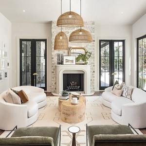 โคมไฟระย้าหวายสานแบบหรูหราเป็นมิตรต่อสิ่งแวดล้อมทำจากฝรั่งเศสโปร่งใสเป็นมิตรกับสิ่งแวดล้อม - Product Image 5