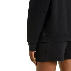 Sudadera con capucha para mujer, de color negro, con cremallera frontal, nueva, 2022 - Product Image 6