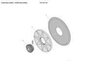 Pièces de Foreuse à Roc Atlas Copco : Moyeu 5112 3224 69 Forgé de Qualité Fiable pour Outil de Forage