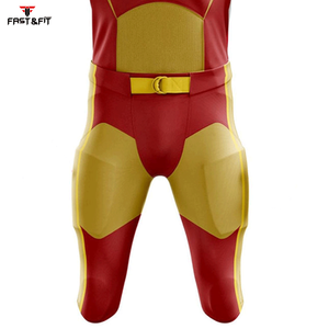 Uniformes de football américain unisexes de conception professionnelle en polyester de maillot de football américain unisexe sur mesure - Product Image 6