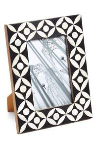 Nouveau cadre photo en bois d'acacia et incrustation d'os en fer et résine de conception pour la maison et le restaurant de l'Inde Ata International - Product Image 6