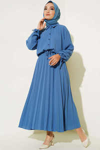 Nouvelle Collection Robe Abaya Tunique Caftan Islamique pour Femme Été Dubai Mode Musulmane Turque Robes Islamiques - Product Image 3