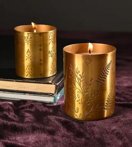 เชิงเทียนโลหะทำด้วยมือคุณภาพระดับพรีเมียมโคมไฟและผู้ถือสำหรับตกแต่งบ้านสำหรับทำคริสต์มาสและเทียนพิมพ์แบบกำหนดเอง - Product Image 2