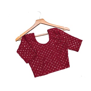 Luxury Women Blouse Perfect for Festive Occasions Weddings & <b>Parties</b> with Premium Material and Embroidery for Best Price - Product Image 1