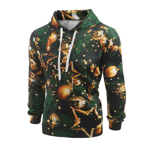 Sweat-shirts personnalisés en gros, sublimation, sweat-shirt hip-hop pour hommes et femmes, sweat-shirts en coton décontractés de haute qualité, tendance, pour l'extérieur - Product Image 5
