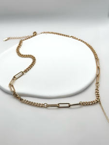 Collar de Gargantilla con colgante de verano para mujer elegante, cadena de cuentas de estilo Simple con chapado en oro, fiestas de cobre a la moda - Product Image 2