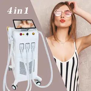 2024 Professional Hair Removal Laser 1800W Ice Titanium Laser Hair Removal 755 808 1064mm Diode Laser Hair Removal Machine Price