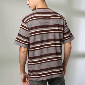 T-shirt respirant pour homme grande taille, haute qualité, best-seller, couleur et logo personnalisables, 100 % coton, manches courtes, prix bas - Product Image 3