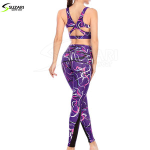 Ensemble de Yoga pour femmes XXL Plus Size personnalisé de haute qualité Élastique Respirant Nouveau design Logo personnalisé Léger Solide Fitness - Product Image 4