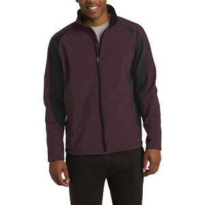 Vente en gros de vestes tendance personnalisées de haute qualité en polaire souple avec fermeture à glissière à la mode, vêtements de rue chauds et lourds, respirantes et douces pour hommes - Product Image 5