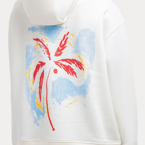 Sudadera con capucha gráfica Premium para mujer Sudadera de algodón suave para un ajuste relajado - Product Image 2