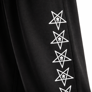 Pantalones deportivos holgados para hombre, pantalones deportivos informales de pierna ancha, pantalones urbanos de hip hop, pantalones informales de moda - Product Image 5