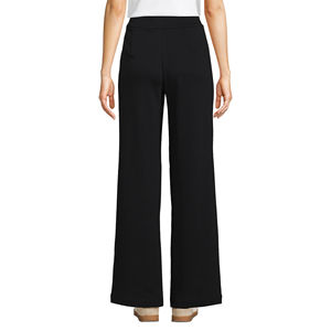 Pantalones elegantes para mujer, venta al por mayor, descuento de fábrica, ropa de verano negra de marca de Bangladesh, ropa de algodón informal personalizada - Product Image 5