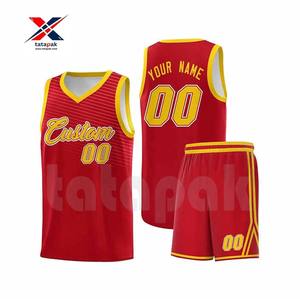 ชุดบาสเก็ตบอลผ้าแห้งเร็วย้อนกลับได้โลโก้และตัวเลขสำหรับทีมผู้เชี่ยวชาญ - Product Image 2