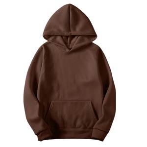Mezcla de algodón Poly Fleece Heavyweight Boxy Fit Hoodies Streetwear Casual en blanco Personalizar Plain Men's Hoodie - Product Image 6