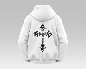 Urban Oversized Hoodie Men's Luxury Fleece Algodón Poliéster Drop Shoulder Fit con calidez para todas las estaciones - Product Image 4