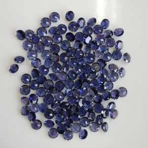 Iolita Natural de 5 mm, Corte Ovalado, Piedra Preciosa Suelta de la Mejor Calidad con Efectos Pleocróicos para la Fabricación de Joyas - Product Image 3