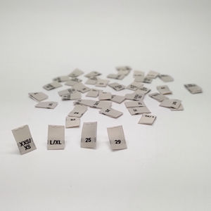 ป้ายทอขนาดป้ายผ้าซักได้คุณภาพสูงสำหรับทารกจูเนียร์ผู้ใหญ่เสื้อผ้าใช้ทนทานติดป้ายได้ตามต้องการ - Product Image 2