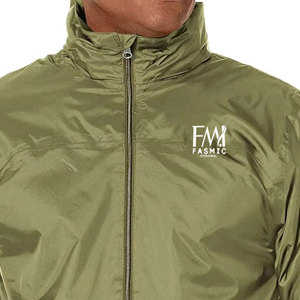Chaquetas Cortavientos para Hombre, de Gran Venta y con el Mejor Diseño, 100% Poliéster, Impermeables, con Logotipo Frontal y Etiqueta Privada - Product Image 3