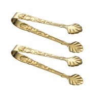 Pinzas para Hielo de Acero Inoxidable con Dientes para Decoración de Fiestas y Bares, Ecológicas, Certificadas por la CE, Tamaño Personalizable