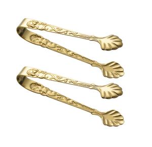 Pinzas para Hielo de Acero Inoxidable con Dientes para Decoración de Fiestas y Bares, Ecológicas, Certificadas por la CE, Tamaño Personalizable - Product Image 1