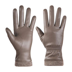 ถุงมือหนังวัวแบบเรียบสำหรับฤดูหนาว  แบบลำลองสำหรับเดินทาง  รับทำโลโก้  เป็นมิตรกับสิ่งแวดล้อม  ระบายอากาศได้ดี  แบบเต็มนิ้ว  ออกแบบและผลิตตามสั่ง - Product Image 2