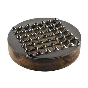 <b>Large</b> Creative Modern-Style Ashtray Lid Thick High Quality Stainless Steel Customized Color Portable for Home Hotel Restaurant - Product Image 4