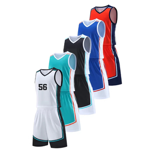 Vêtements de sport en polyester BSCI pour hommes, ODM et OEM, uniformes d'équipe, maillot de basket-ball au meilleur design, logo personnalisé, maillot de basket-ball avec short - Product Image 6
