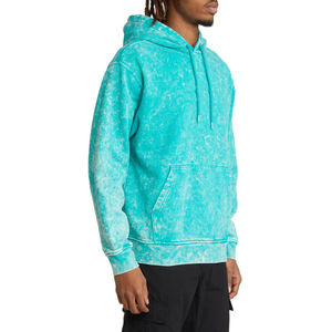 Sweat à capuche pour homme en tissu entièrement respirant et à séchage rapide, effet délavé à l'acide, disponible à un prix raisonnable, meilleurs sweats à capuche délavés à l'acide - Product Image 4