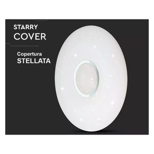 40W D395mm plafoniera a LED rotonda CCT 3 in 1 effetto stellato con telecomando incluso SKU-14941-illuminazione/ - Product Image 5