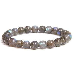 Venta al por mayor, pulsera de piedras preciosas de labradorita, cuentas de Chakra con ágata NH, artesanías de piedras semipreciosas, compra de N H AGATE - Product Image 4