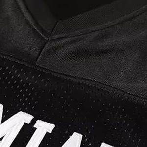 Vêtements de football américain personnalisés, conception personnalisée de votre équipe, vente en gros de maillots de football américain vierges noirs - Product Image 5