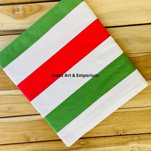 Mantel de Algodón Hecho a Mano en India, Hermoso Mantel de Algodón Estampado a Mano para Bodas, Mantel en Venta - Product Image 3