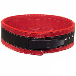 Cinturón de levantamiento de pesas de gimnasio de alta resistencia hecho a medida cuero de la mejor calidad con logotipo para ejercicio de levantamiento de pesas cinturón de palanca personalizado - Product Image 4