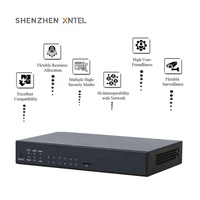 UCM100D Ippbx Canales de conmutación PABX con 120 usuarios 30 llamadas simultáneas