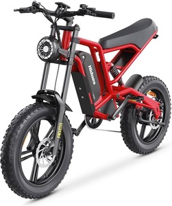 Bicicleta Eléctrica para Adultos de 1500w y 30 mph, Bicicleta Eléctrica de 48v y 15.6Ah, Bicicleta de Montaña Completa - Product Image 1