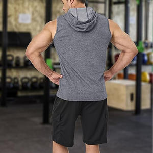 Camiseta Deportiva Básica para Hombre, Camiseta sin Mangas para Gimnasio, Chaleco de Entrenamiento Ligero, Camiseta Deportiva sin Mangas - Product Image 4