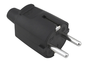 Connettore aereo bipolare TTL nero 16A 250V (GSC 0200059) - Product Image 1