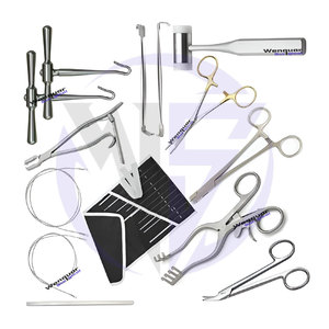 Juego de instrumentos ortopédicos veterinarios de acero inoxidable, kit de cirugía ortopédica básica para animales y mascotas, 13 Uds. - Product Image 5