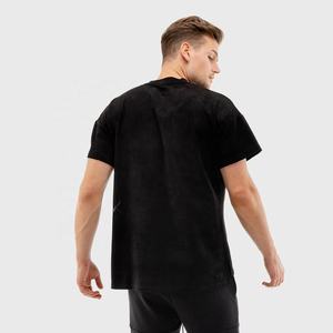 Camisetas de entrenamiento de secado rápido para hombre, ropa deportiva ligera de poliéster, ropa deportiva transpirable al por mayor para adultos - Product Image 6