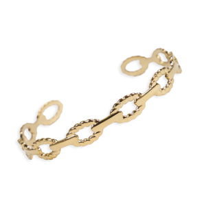 CUCOCUCA YXQ B25 Bracciale alla Moda in Acciaio Inossidabile con Design Dorato Pulito e Semplice per un Uso Quotidiano Elegante Spedizione UE in 48h - Product Image 1